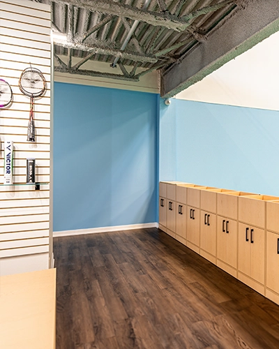 Changing Room in Rally Sports Club