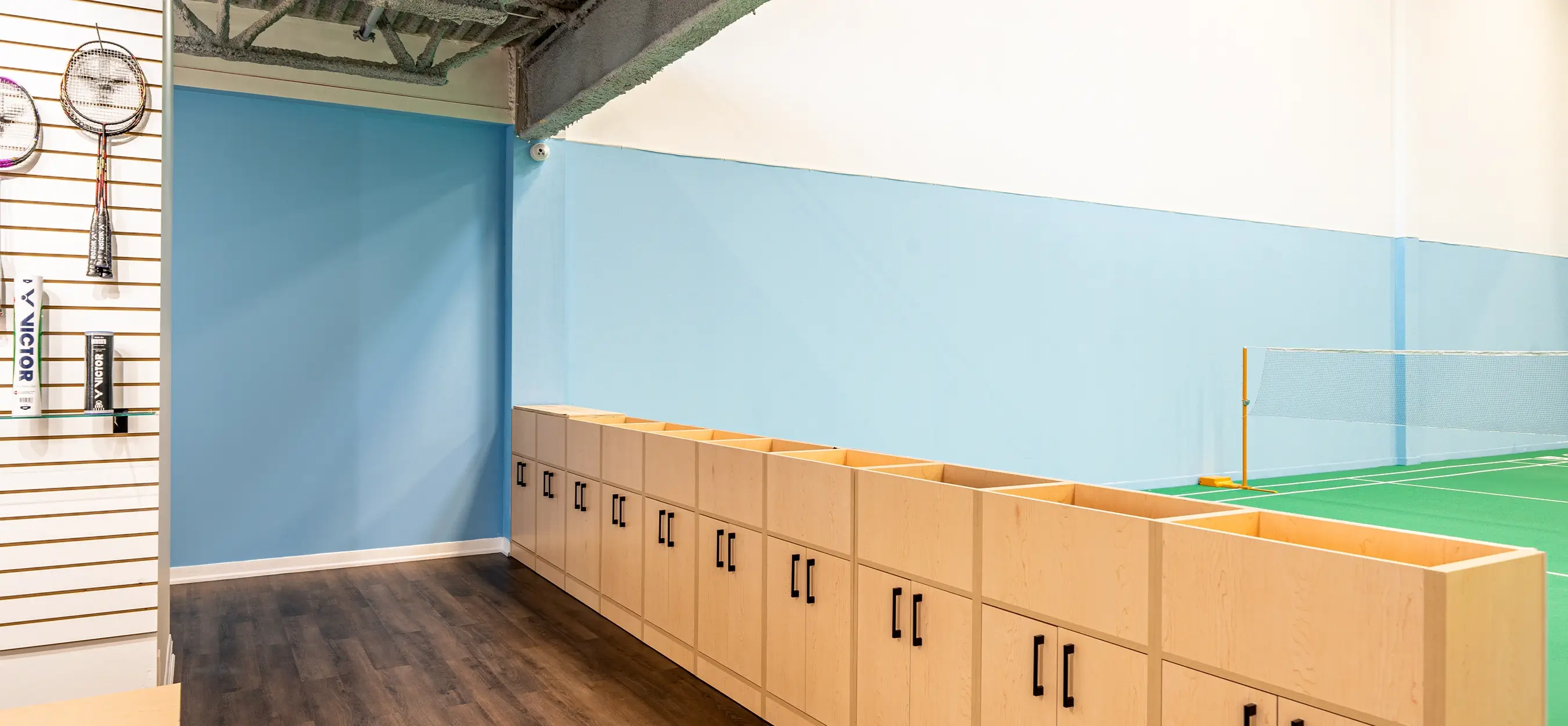 Changing Room in Rally Sports Club