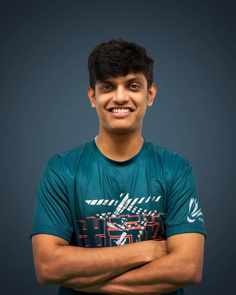 Meet Vishal Dave, Head Coach at Rally Sports Club. With over a decade of playing and four years of coaching experience, he's here to help you elevate your badminton game. 'Trust the proces' and reach new heights in your journey! Meet Vishal Dave, Head Coach at Rally Sports Club. With over a decade of playing and four years of coaching experience, he's here to help you elevate your badminton game. 'Trust the proces' and reach new heights in your journey!